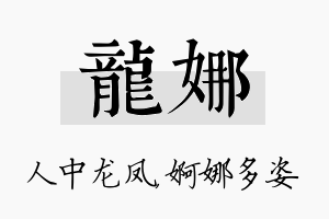 龙娜名字的寓意及含义