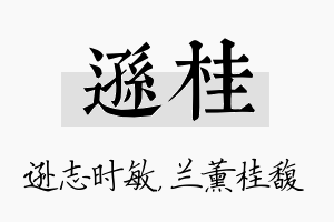 逊桂名字的寓意及含义