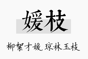 媛枝名字的寓意及含义