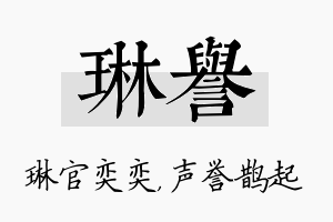 琳誉名字的寓意及含义