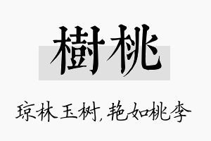 树桃名字的寓意及含义