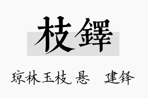 枝铎名字的寓意及含义