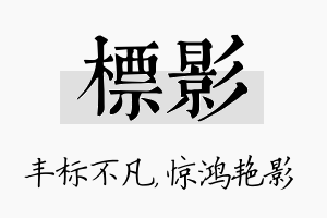 标影名字的寓意及含义