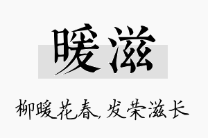 暖滋名字的寓意及含义