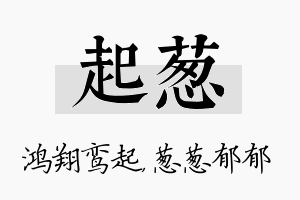 起葱名字的寓意及含义