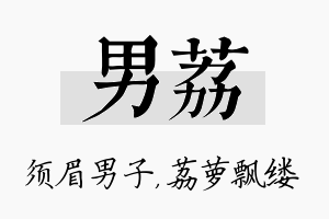 男荔名字的寓意及含义