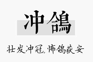 冲鸽名字的寓意及含义