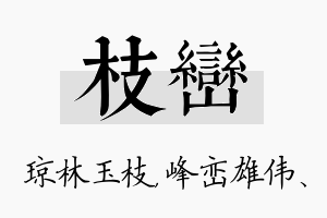 枝峦名字的寓意及含义