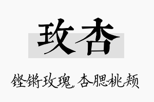 玫杏名字的寓意及含义