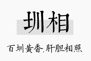 圳相名字的寓意及含义