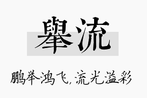 举流名字的寓意及含义