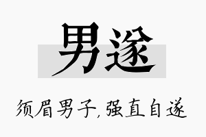 男遂名字的寓意及含义