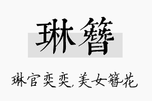 琳簪名字的寓意及含义