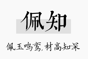 佩知名字的寓意及含义