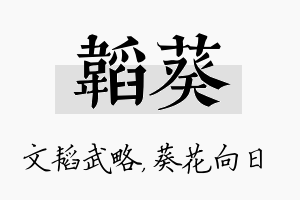 韬葵名字的寓意及含义