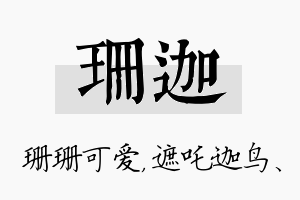 珊迦名字的寓意及含义