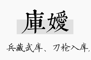 库嫒名字的寓意及含义