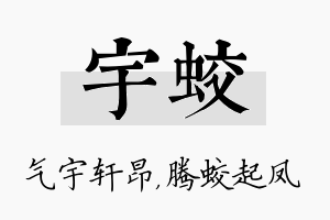 宇蛟名字的寓意及含义