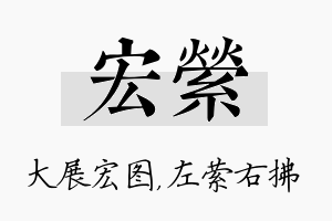 宏萦名字的寓意及含义