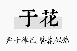 于花名字的寓意及含义