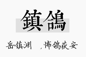 镇鸽名字的寓意及含义