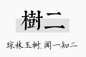 树二名字的寓意及含义