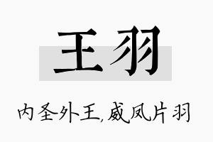 王羽名字的寓意及含义