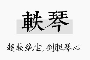 轶琴名字的寓意及含义