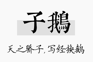 子鹅名字的寓意及含义