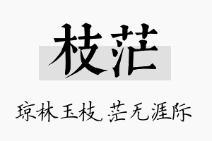 枝茫名字的寓意及含义