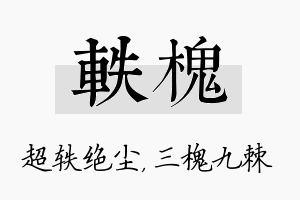 轶槐名字的寓意及含义