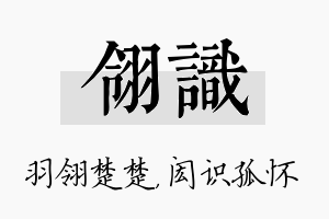 翎识名字的寓意及含义