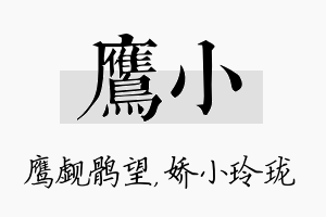 鹰小名字的寓意及含义