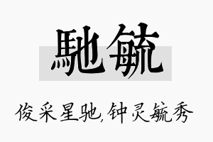 驰毓名字的寓意及含义