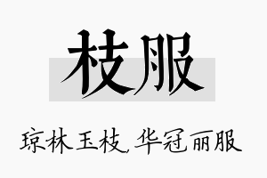 枝服名字的寓意及含义