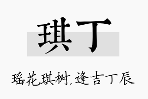 琪丁名字的寓意及含义