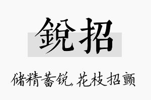 锐招名字的寓意及含义