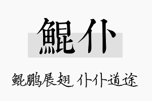 鲲仆名字的寓意及含义