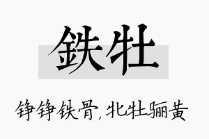 铁牡名字的寓意及含义