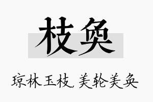 枝奂名字的寓意及含义