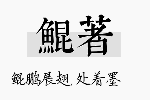 鲲着名字的寓意及含义