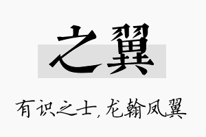 之翼名字的寓意及含义