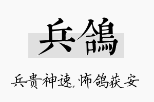 兵鸽名字的寓意及含义