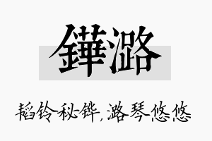 铧潞名字的寓意及含义