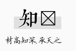 知祐名字的寓意及含义