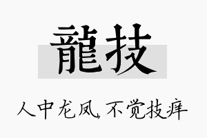 龙技名字的寓意及含义