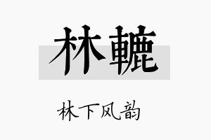 林辘名字的寓意及含义