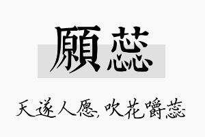 愿蕊名字的寓意及含义