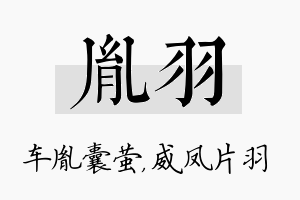 胤羽名字的寓意及含义