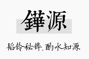 铧源名字的寓意及含义